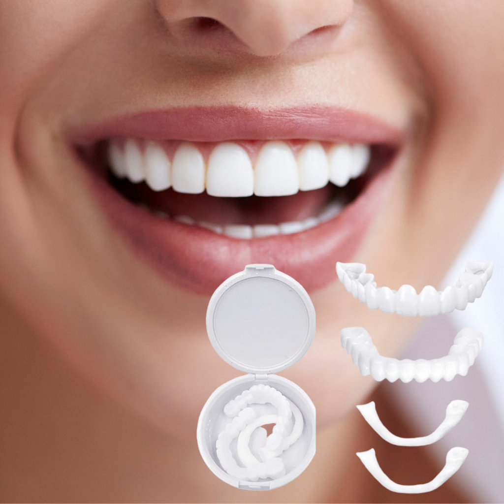 Kit de Sorriso Cosmético Instantâneo RYNX Repair — Capas Dentárias Concebidas por Dentistas