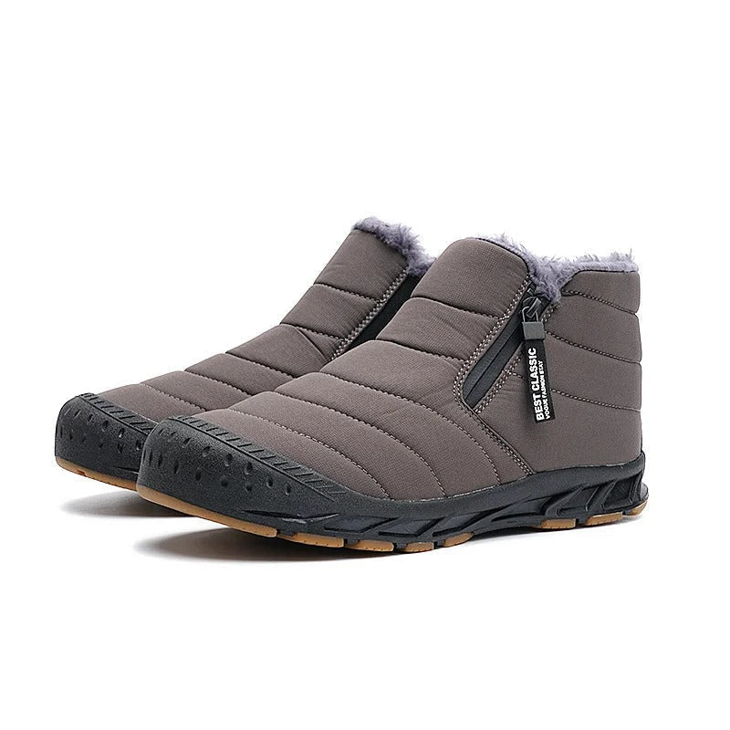 Winter Insulated Barefoot Shoes — 100% Waterproof Construction and Cozy Fleece Lining