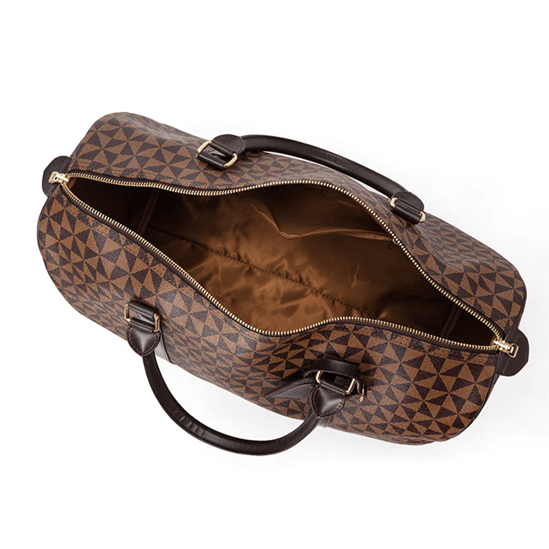 Westman Hochwertige Unisex-Reisetasche aus Leder — stilvolle Weekender-Tasche