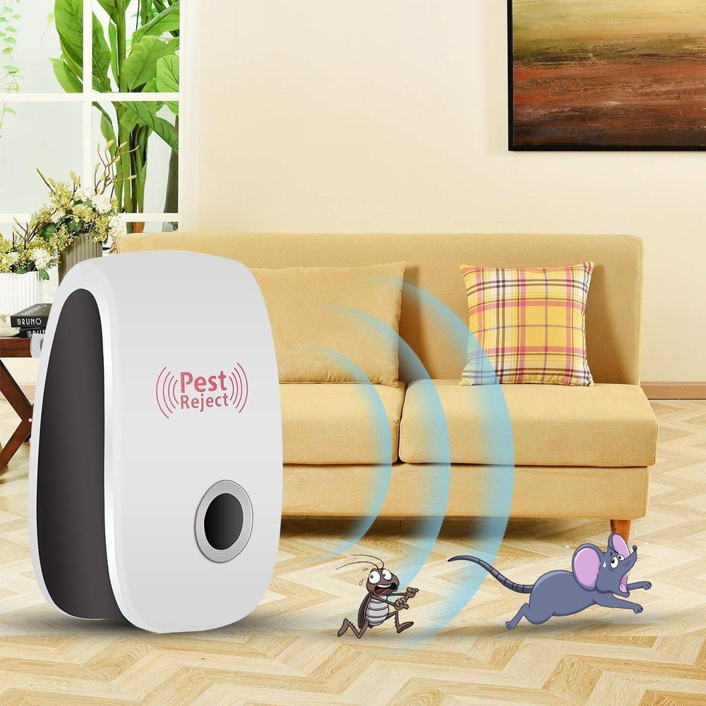 2+1件套超声波驱虫器 - 低频声音发射器
