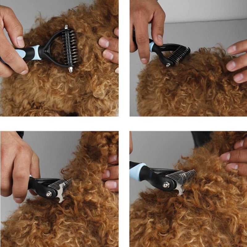 Escova de higiene para animais — design para libertar os emaranhados