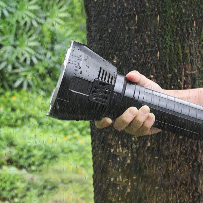 High-Performance Waterproof LED Flashlight — 30000-5000 Lumens