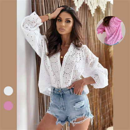 Chemisier Broderie Anglaise