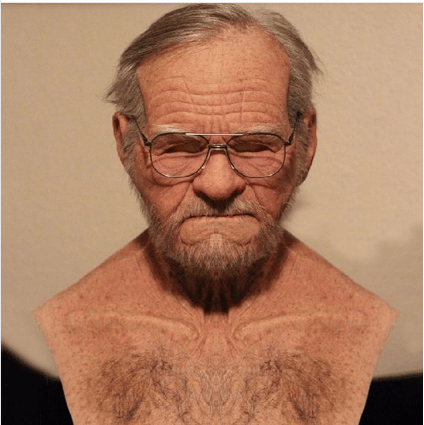 MaskEnigma Realistic Elderly Disguise Mask