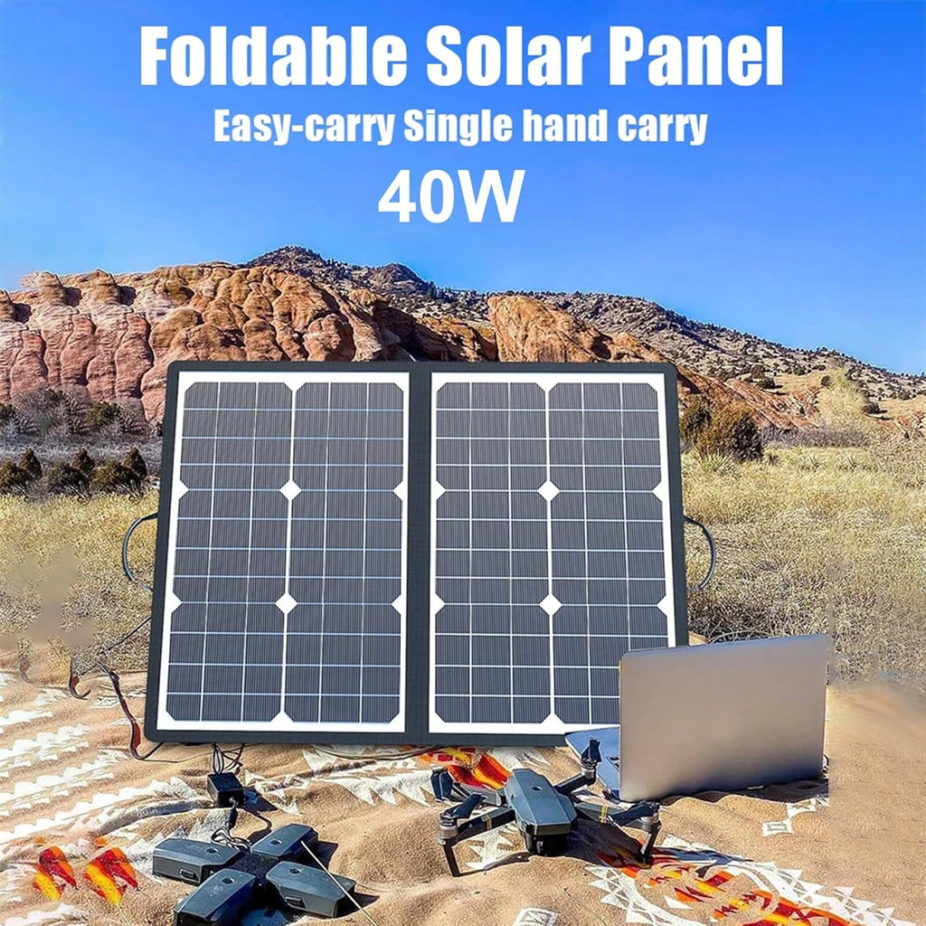 SolaraX 1000 W Składany zestaw panelu słonecznego — zintegrowane ładowanie MPPT