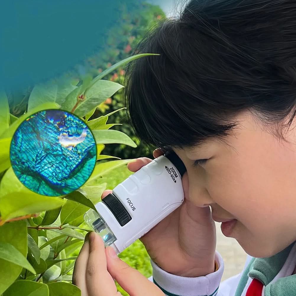 Microscopio portatile ExplorerLens — Design compatto tascabile