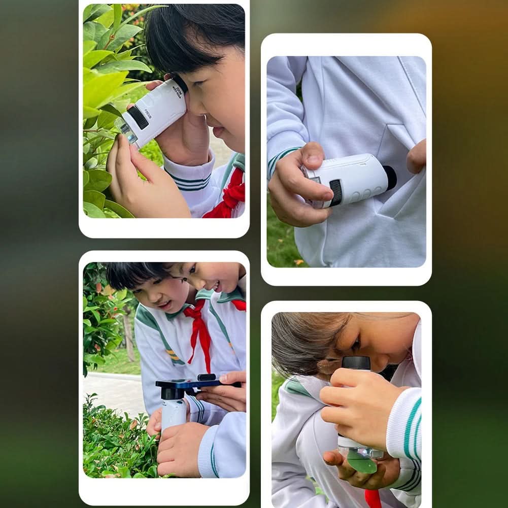 Microscopio portatile ExplorerLens — Design compatto tascabile