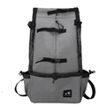 Mochila transportadora para perros de doble hombro - correas acolchadas y arnés seguro