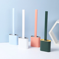 FlexiClean Toilet Brush — Antibacterial Silicone Design, Flexible Brush Head