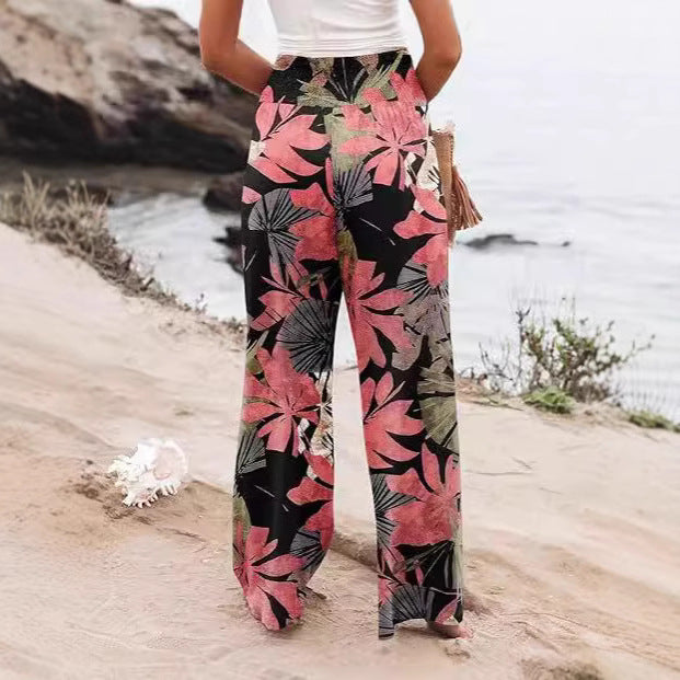 Pantalon Large Imprimé