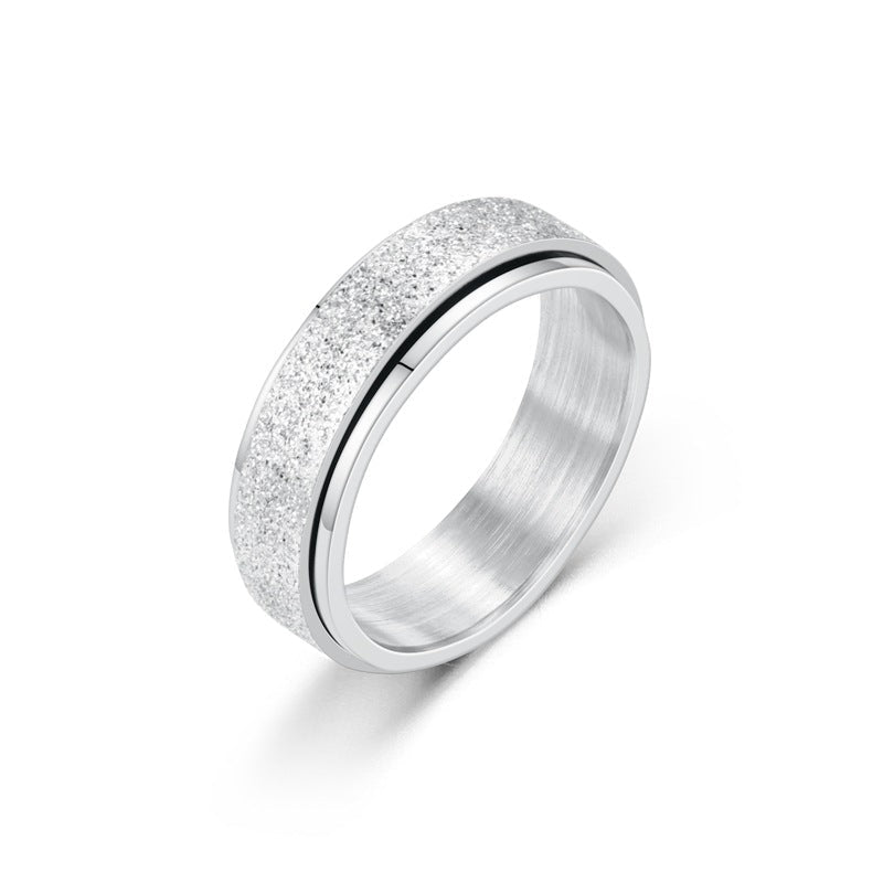 Rotating Fidget Ring — Continuous Spin Design, All Colors Available