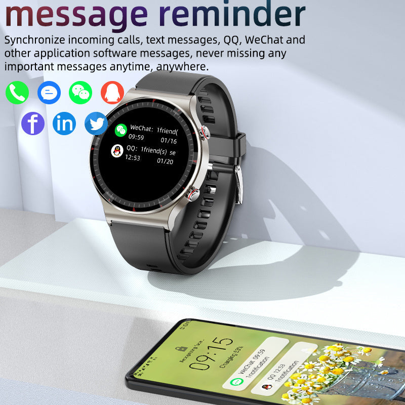 CFDA Smartwatch — ECG, Blood Oxygen and Heart Rate Health Monitor