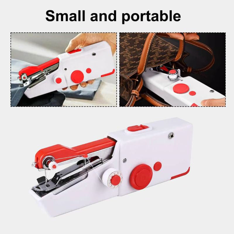 Automatisk, trådløs mini-symaskine