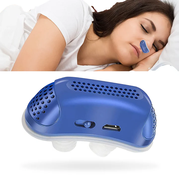 Micro-CPAP-apparaat voor slaapapneu - draagbaar alternatief voor traditionele CPAP-apparaten