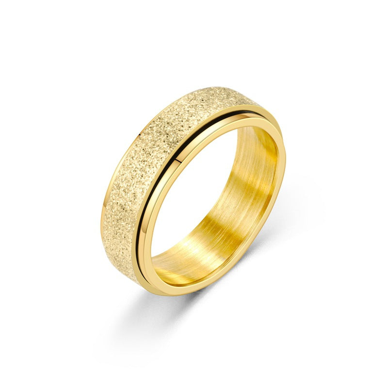 Rotating Fidget Ring — Continuous Spin Design, All Colors Available