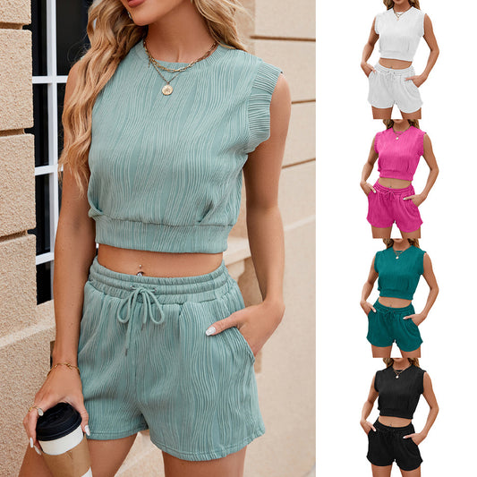Ensemble Vagues d’Été – 2 Pièces Ultra Stylé