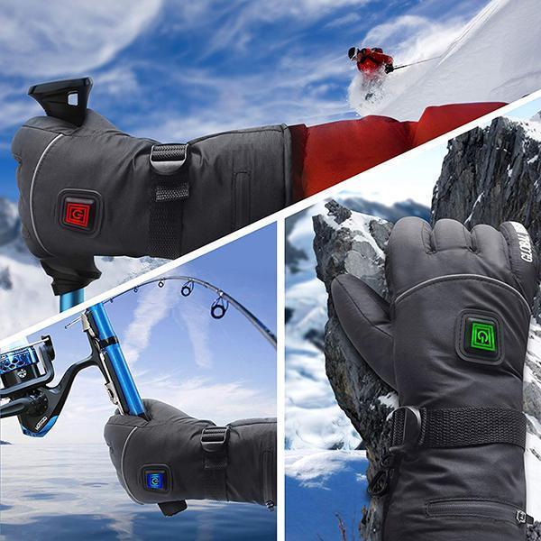 Electric Gloves — Rechargeable, Adjustable Temperature Control