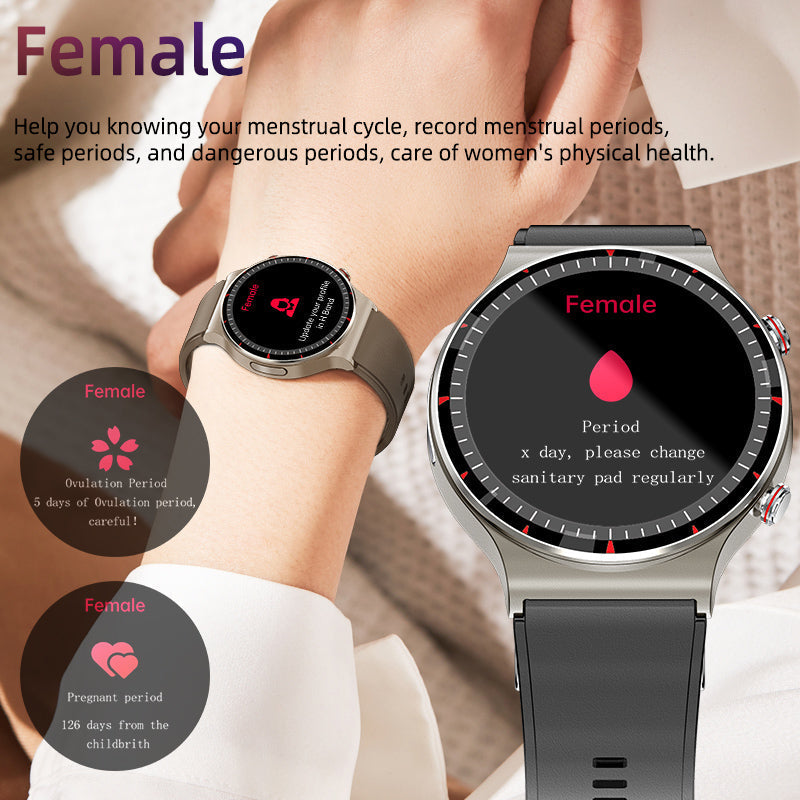 CFDA Smartwatch — ECG, Blood Oxygen and Heart Rate Health Monitor