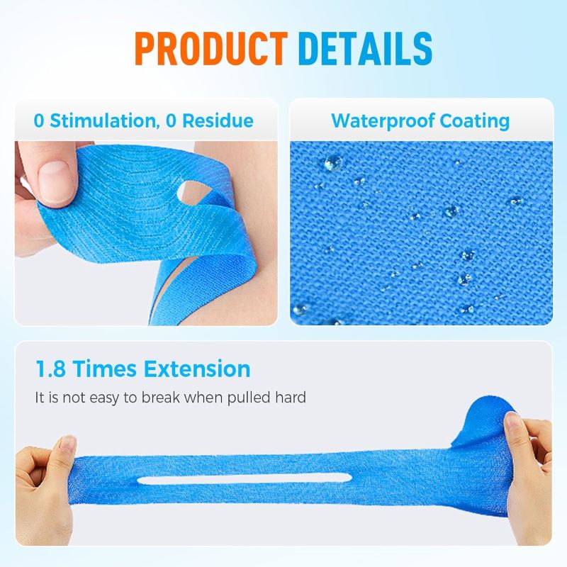 4-Piece Knee Meniscus Protection Belt — Flexible Joint Support Wrap