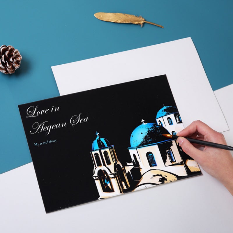 Splendid Magic Scratch Art — Smudge-Free, Non-Toxic Drawing Sheets