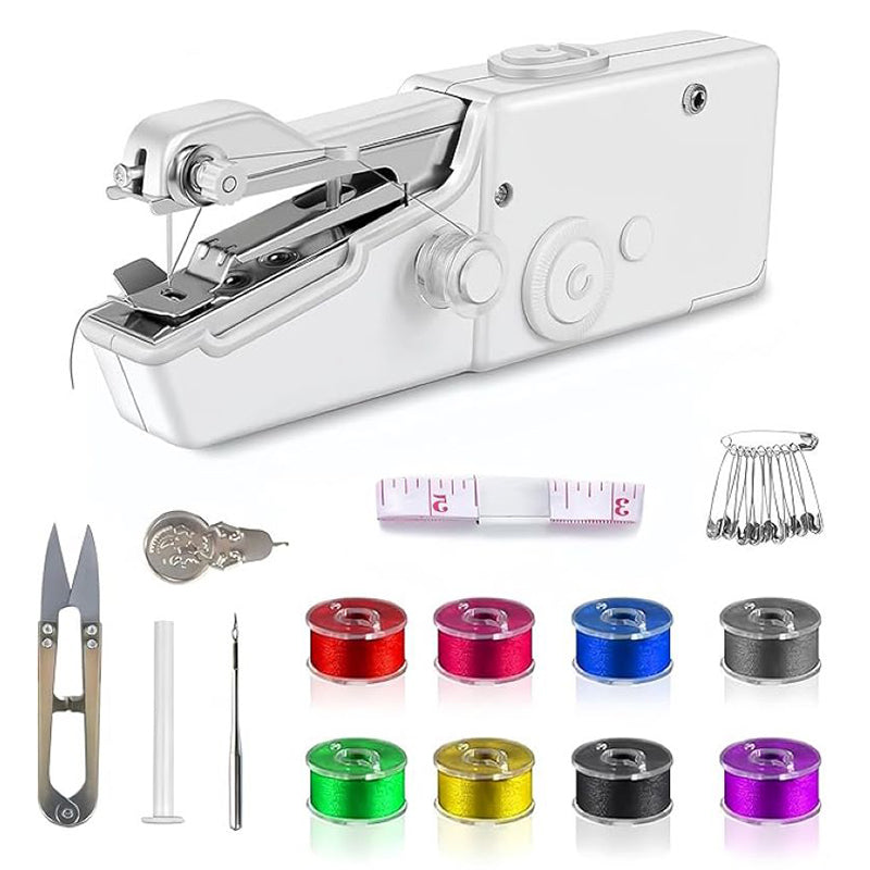 Automatisk, trådløs mini-symaskine