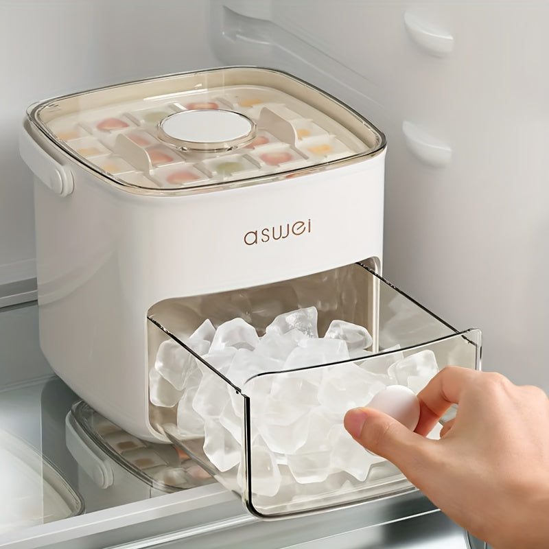 Máquina de gelo compacta FrostMate para bancada – Produção rápida de cubos de gelo