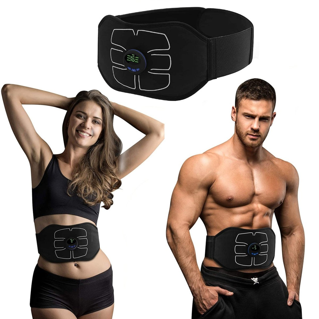 FlexTone Sculpt EMS-tränare för magmuskler — 15 minuters stärkande träning av bålen