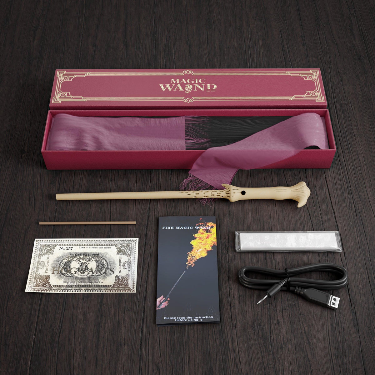 Harry Potter Original Fire Wand — BOGO Twin Pack