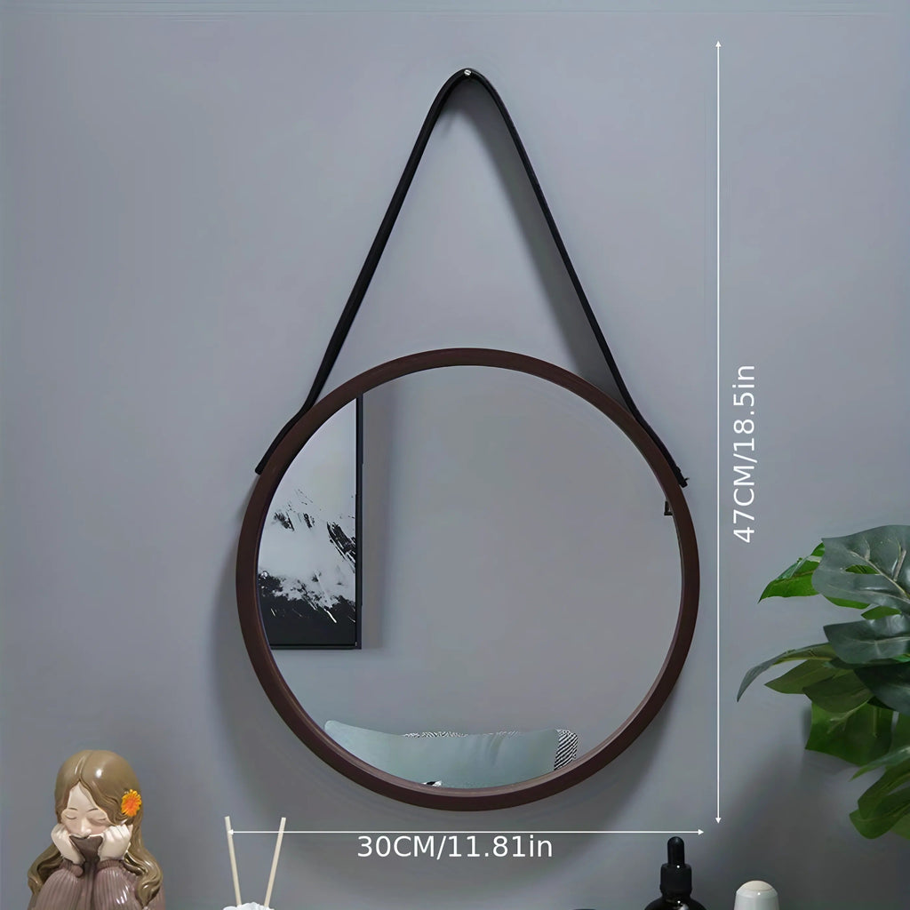 Shatterproof Drill-Free Wall-Mounted Jewelry Mirror