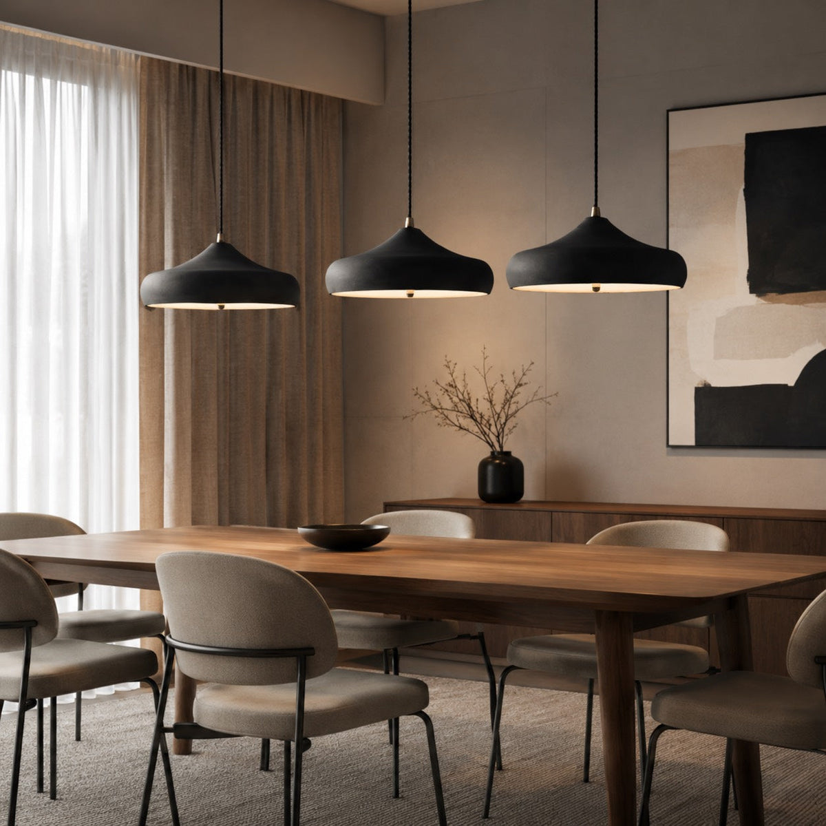 Lampada a sospensione moderna in vetro - lunghezza del cavo regolabile, apparecchio sospeso compatibile con LED