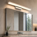 Stainless Steel LED Wall Sconce — Polished Chrome Coating, Streamlined Profile