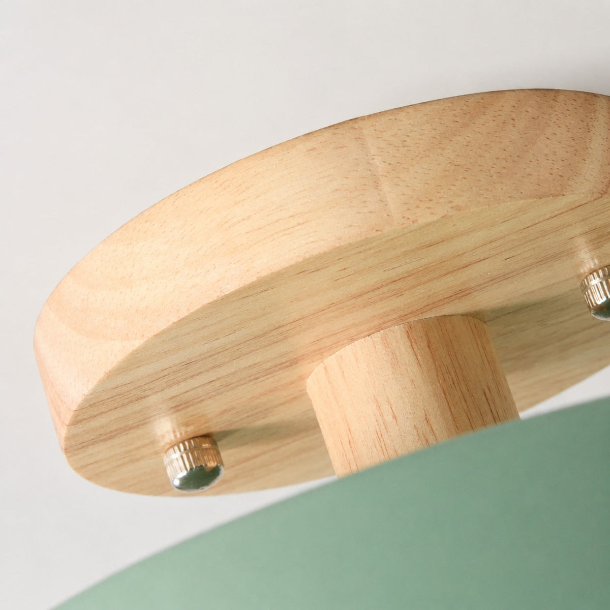 Moderne 9-tommers flad loftslampe - LED, dæmpning i 3 trin, geometrisk skærm af metal og PVC