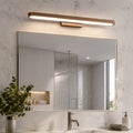 Dimmable LED Ring Light — Wall-Mounted Aluminum Vanity Fixture