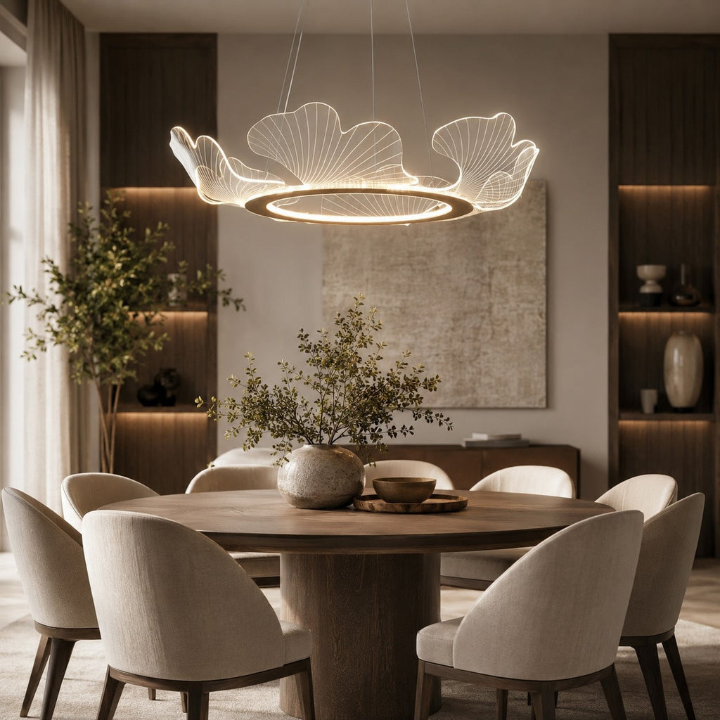 Modern, 3 fényforrásos LED-csillár - állítható üvegárnyékolós mennyezeti lámpatest