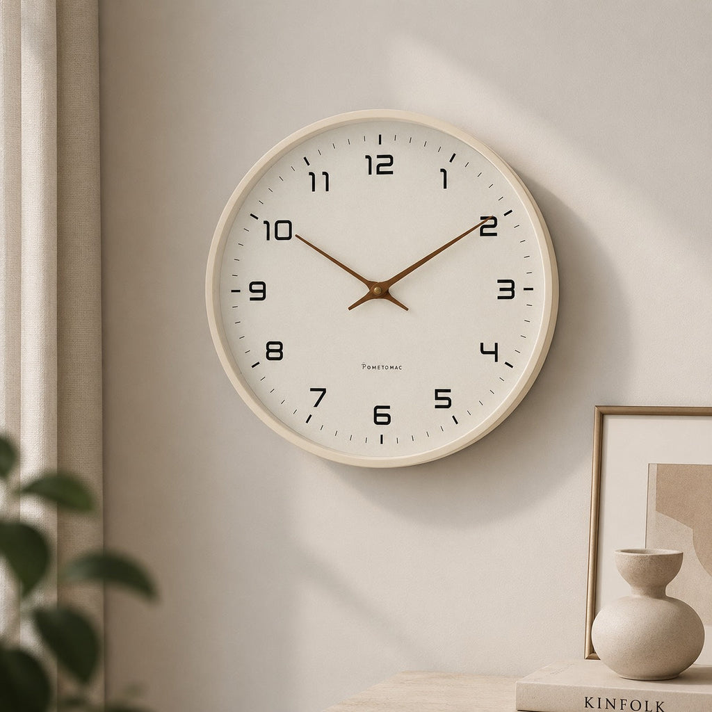 Modern Wall Clock – Silent Quartz Mechanism, Wall-Mounted, Easy Installation