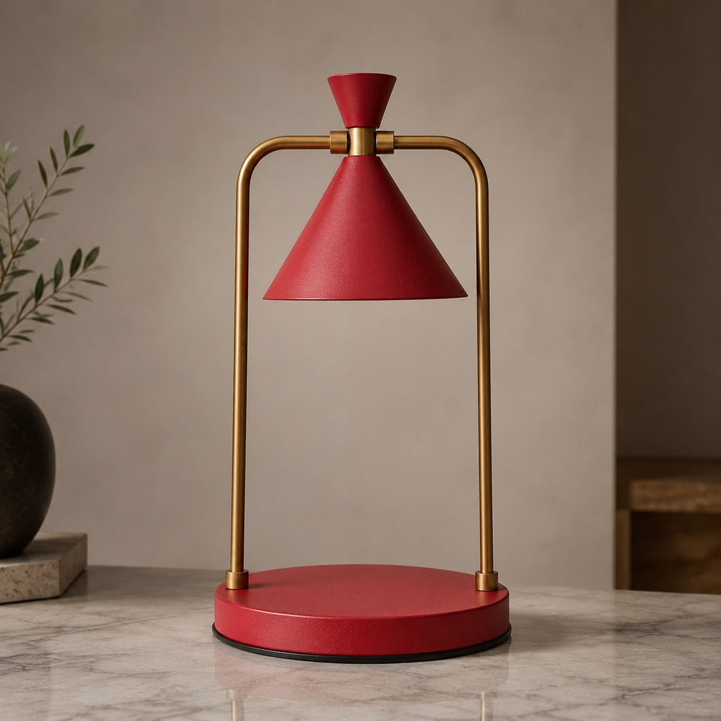 Modern Adjustable Metal Candle Warmer Lamp — Halogen Bulb, Dimmable Control