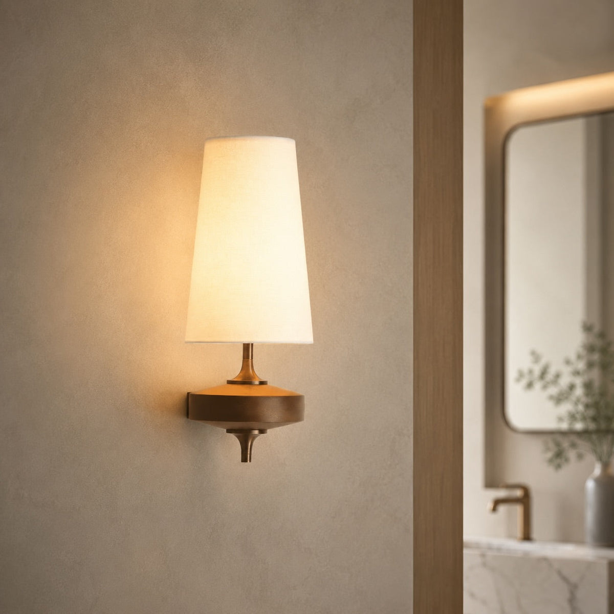 Verstellbare LED-Wandleuchte aus Metall – schwenkbarer Kopf, moderne Oberfläche
