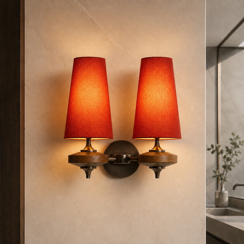 Verstellbare LED-Wandleuchte aus Metall – schwenkbarer Kopf, moderne Oberfläche