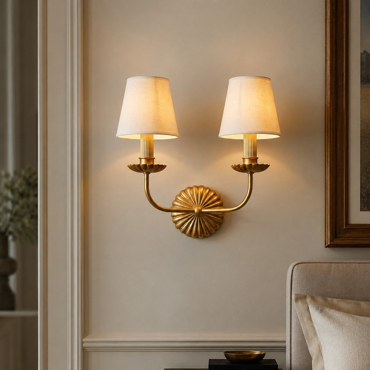 Verstellbare Metall-Wandleuchte — Moderne schwenkbare LED-Leuchte