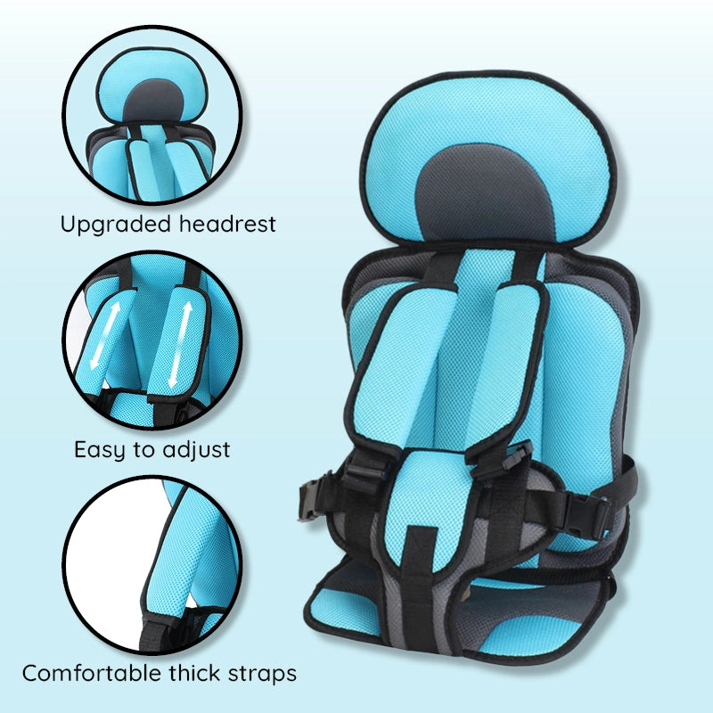 Child Booster Seat — High-Density Foam Padding, Ergonomic Support