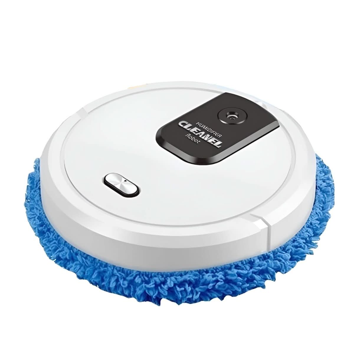 Esfregona robótica inteligente CleanBot — Base de carregamento com regresso automático, modos rotativo e de pulverização