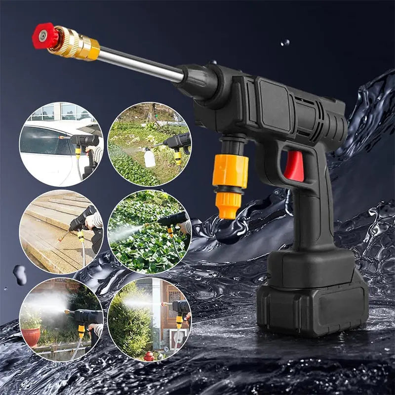 HydroClean Cordless Pressure Washer — Portable, Handheld Spray System