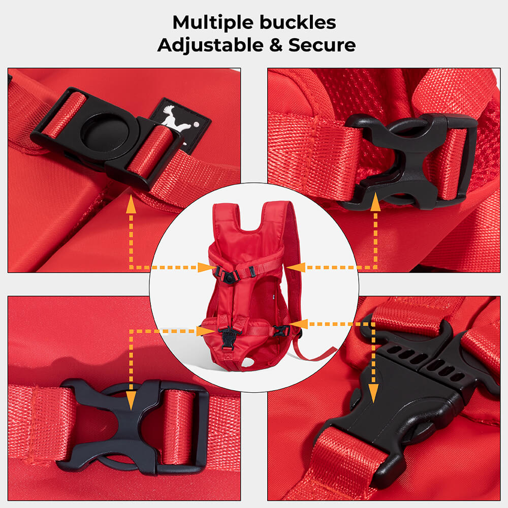 Cockpit-Hundetragetasche – komfortable Tasche mit verstellbaren Schnallen und wasserdichtem Design