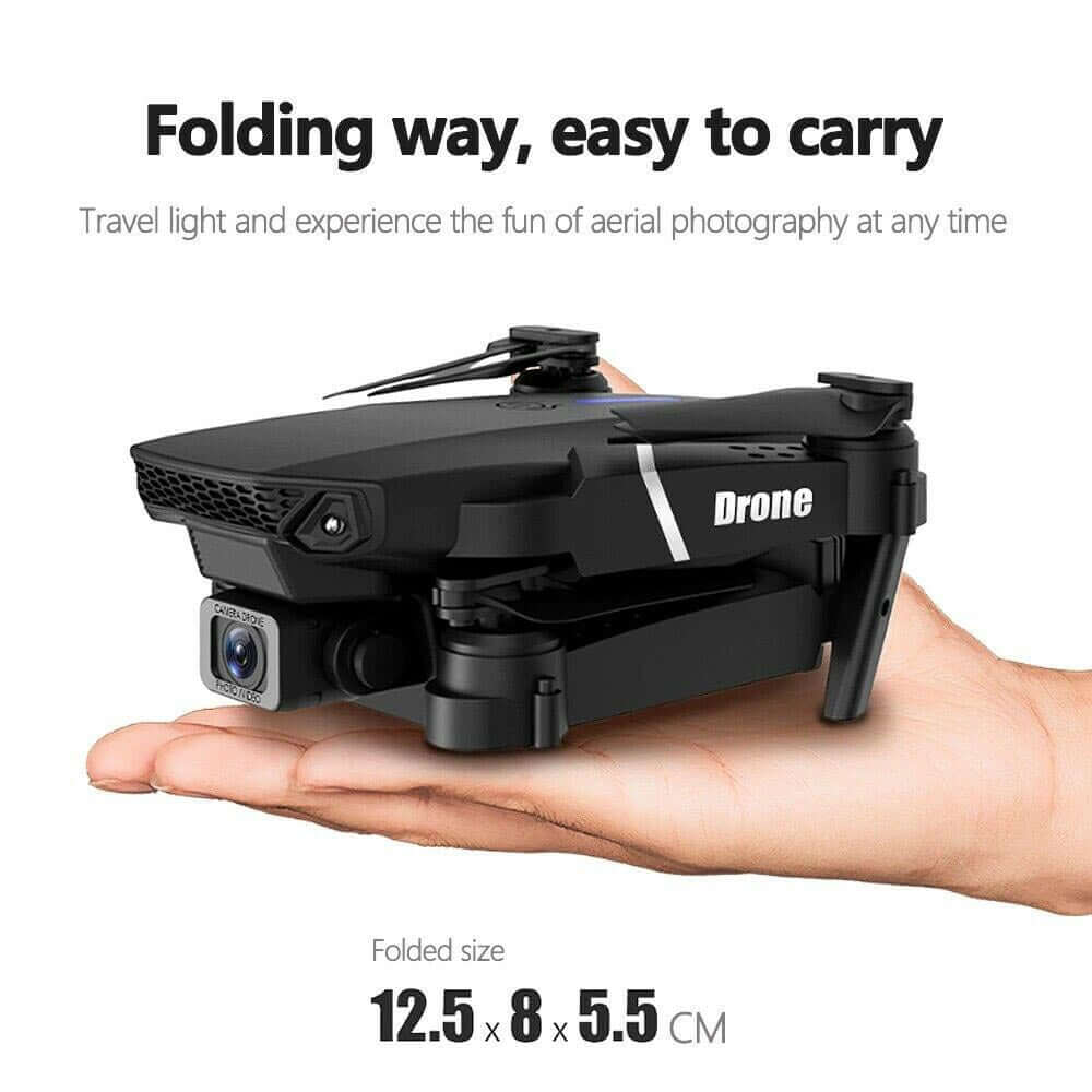 Foldable 4K Professional HD Camera Drone — WiFi FPV RC Quadcopter