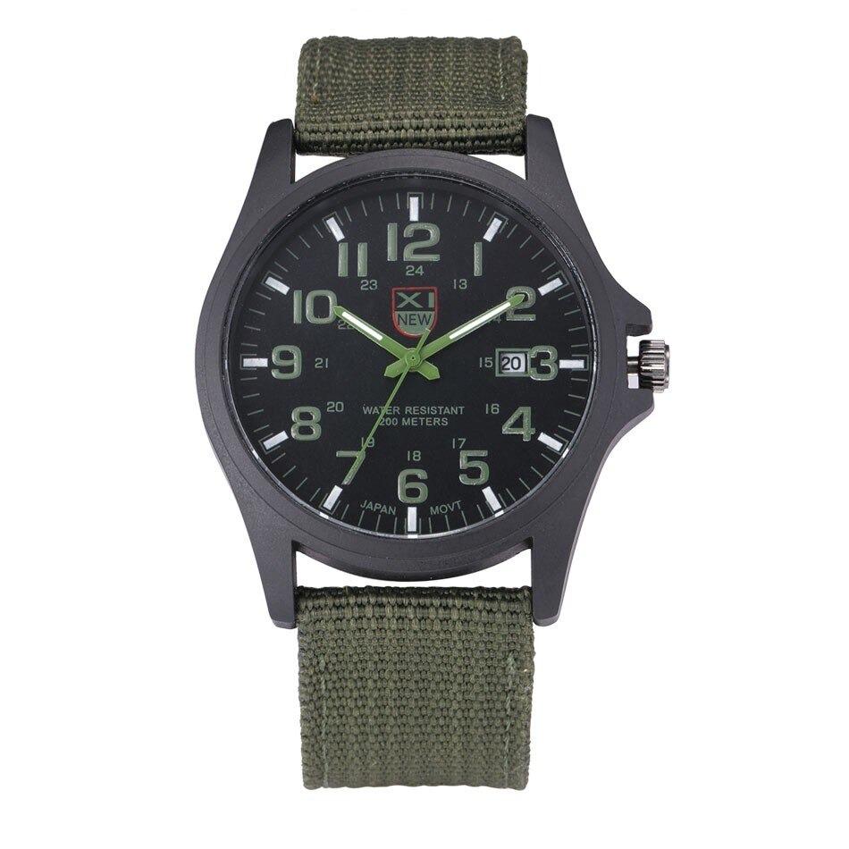 Military Tactical Wristwatch — Classic Army Style Watch