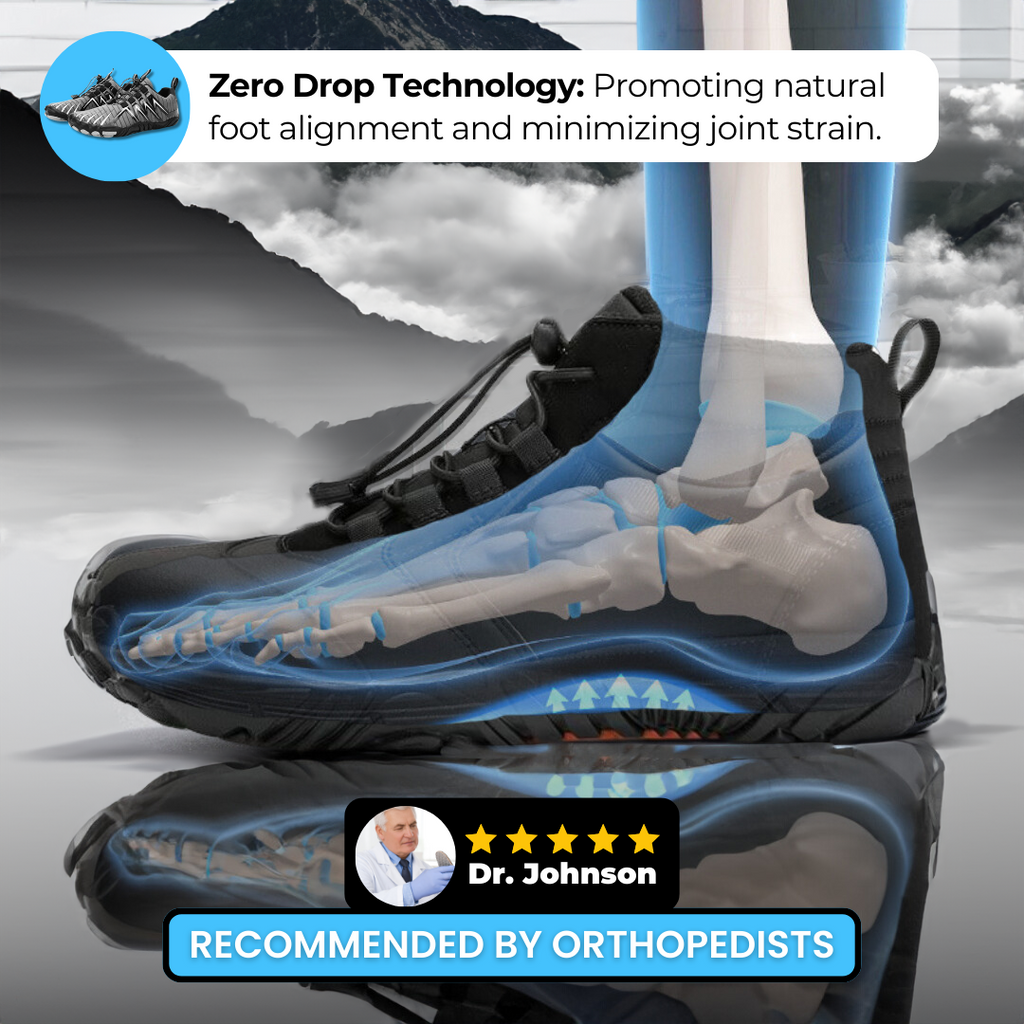 Minimalistiske barfodstræningssko — rummelig forfod, fleksible sportssko