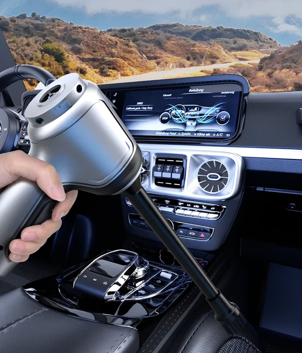 Aspirator mini wireless – Motor fără perii puternic, greutate redusă