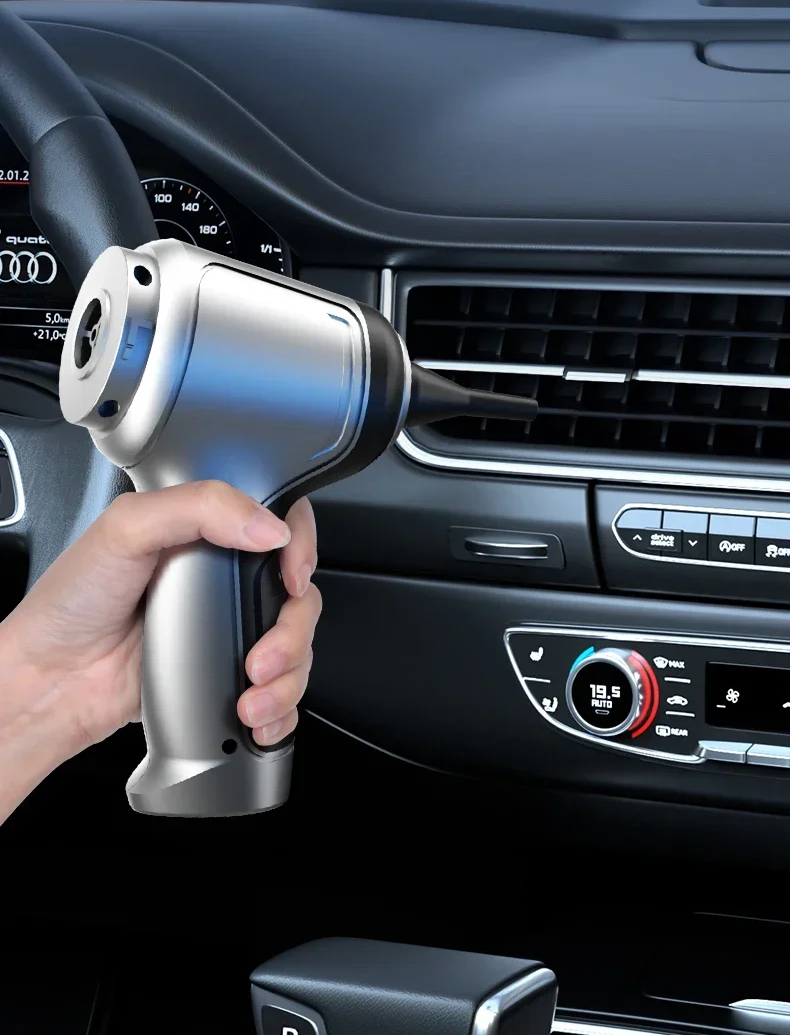 Aspirator mini wireless – Motor fără perii puternic, greutate redusă