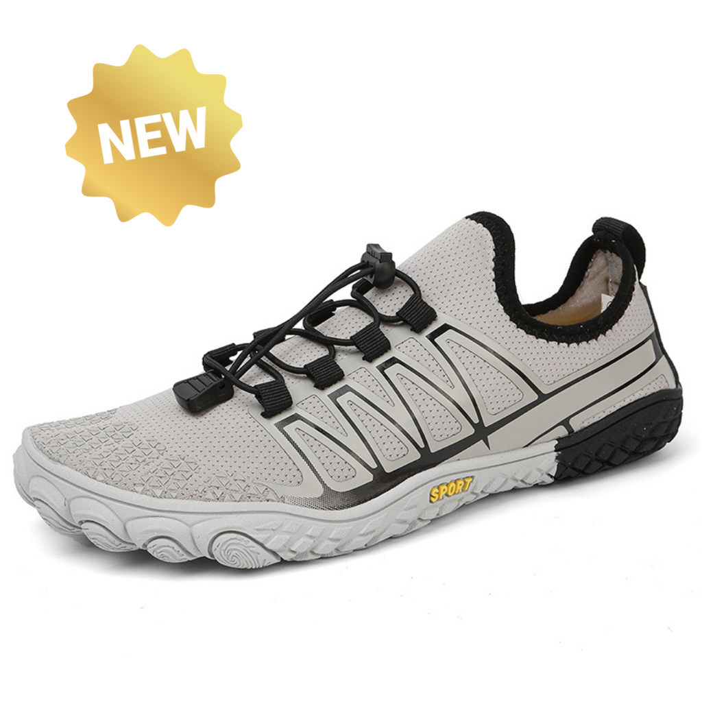 Runner Pro barbeintsko – flat 4 mm såle, bakkekontakt, store størrelser