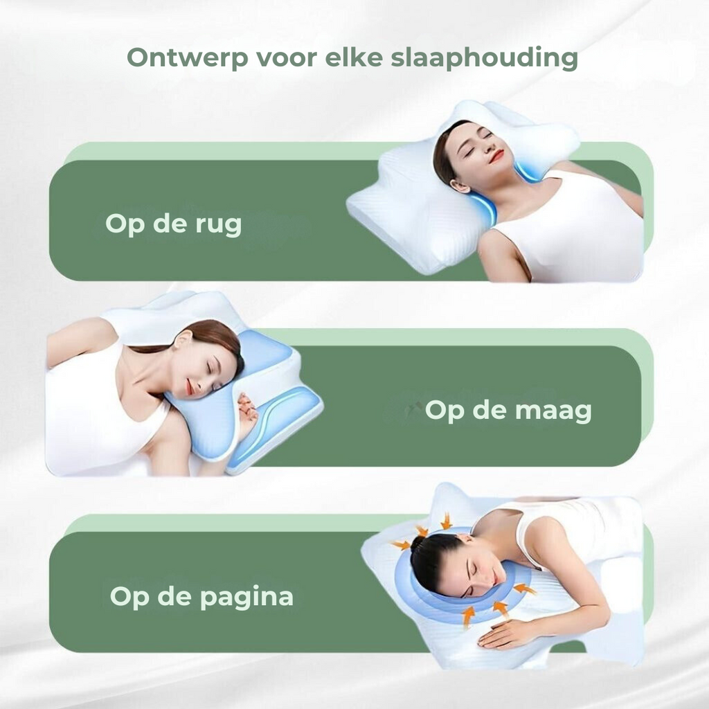 Profilowana poduszka DreamAlign z pianki memory — ergonomiczne podparcie ortopedyczne